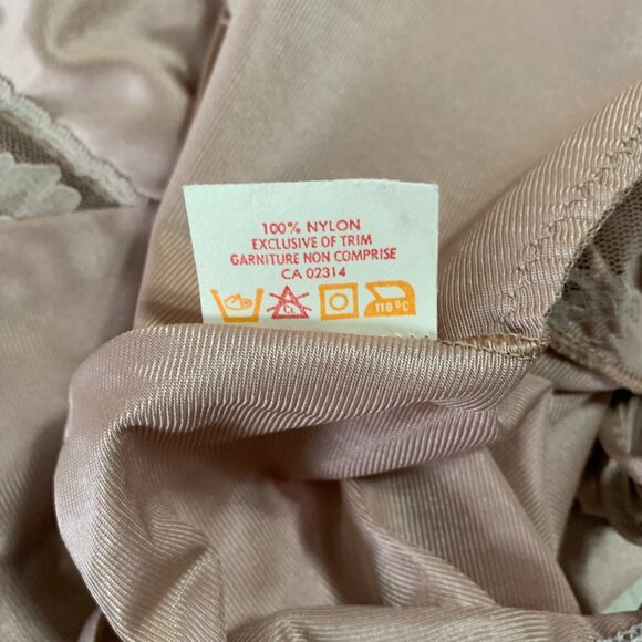 Vintage Y2K 90s Satin Sheer Lace Long Maxi Lingerie Slip Dress Nightgown - Picture 11 of 16